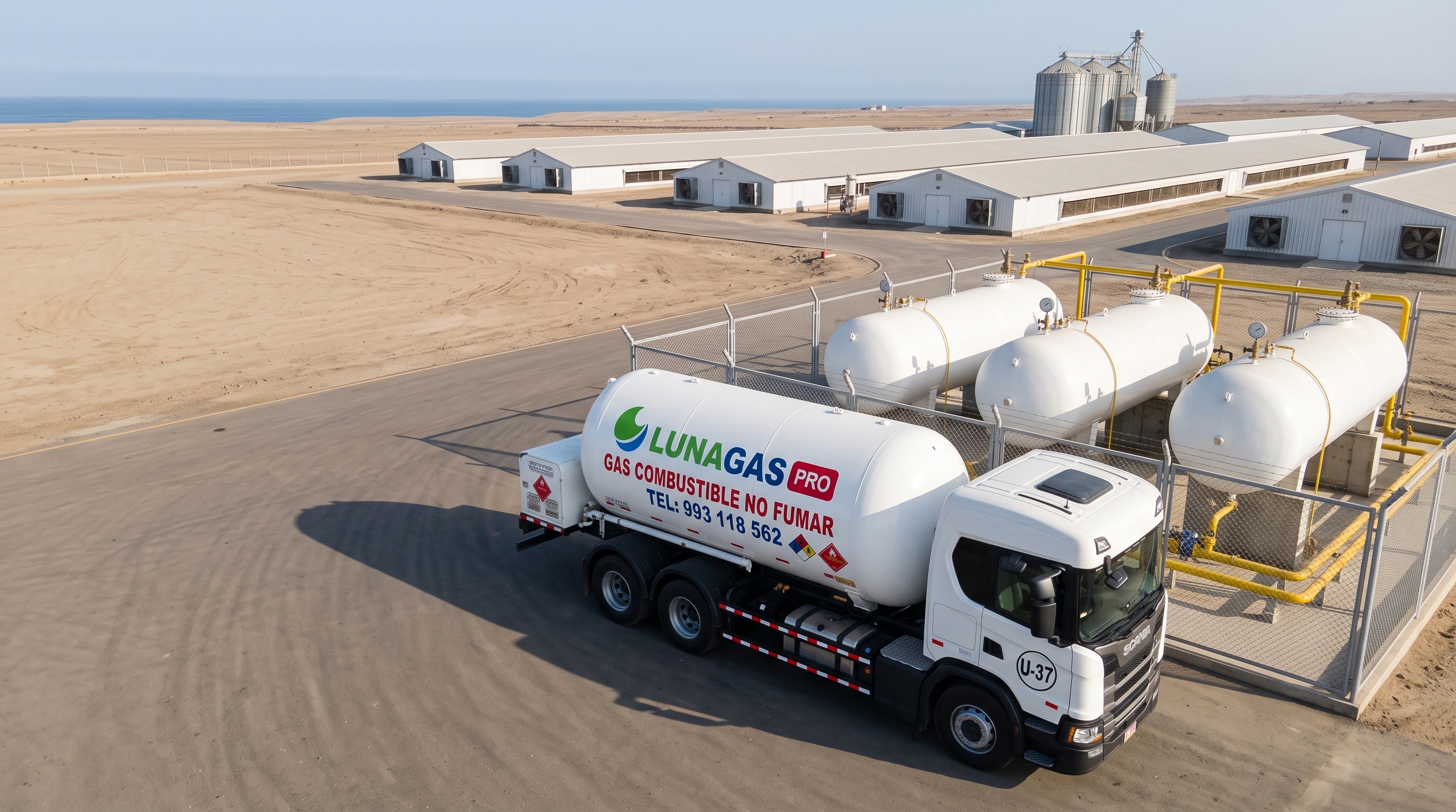 Llenado de GLP a Granel en cisterna